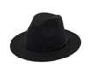 Women Fedoras Hats Wide Brim Outdoor Caps Retro Western Vaquero Faux Suede Cowboy Cowgirl Leisure Sunshade Hat7943363