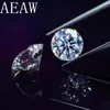 라운드 브릴리언트 컷 1.5 캐럿 7.5mm D 컬러 moissanite 느슨한 돌 인증서 VS1 우수한 컷 그레이드 테스트 긍정적 인 실험실 다이아몬드