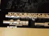 Gemeinhardt 3OS 고품질 16 키스 큐 프라 니켈 실버 도금 플루트 C 튜닝 홀 오픈 악기 Flauta 무료 배송