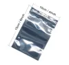 100pcs Anti Static Shielding Ziplock Bag ESD Bags 4x6 inch Resealable AntiStatic Zipper Bag for SSD HDD and Electronic Devices