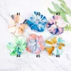 نساء الفتيات scrunchies دائرة التدرج لون الأشجار عالية المطاط elieste رطبة حبل الحبل حامل الشعر scrunchy accessorie3081625