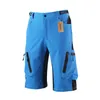 Lixada MTB Cykling Shorts Andningsbara Sport Lösa Fit Shorts Outdoor Casual Cykling Running Clothes With Zippered Pocket