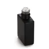 30ml Black Frosted Glass Liquid Reagent Pipette Dropper Bottles Square Essential Oil Perfume Bottle Smoke oil e liquid Bottles5142400