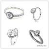 Ringe Kompatibel mit Pandora Jewelry Radiant Teardrop Silber Ring Für Frauen original 100% 925 Sterling Silber Schmuck Ring