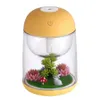 180ml micro paisagem humidificador luz noite ultrasonic usb humidifiers névoa fabricante mini purificador de ar decorações de escritório RRA2824-7