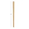 304 Stainless Steel Chopsticks 5 Colors Square Chopsticks Flatware Home Hotel Simple Style Tableware Free DHL