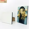 Fashion DIY Sublimation Blank MDF PhasePlateFlat Top PO -frame voor warmteoverdracht Press Machine Gift9435349