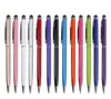 Penna touch screen stilo 2 in 1 Penna touch capacitiva in cristallo colorato per iPad iPhone HTC Samsung Touch Pen per iPad iPhone HTC Samsung