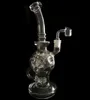 2020 Beste Bong-exosfeer 14 Gaten MutiGoldes Fab Egg Glas Bongs RecyL Olier Rigs Hot Glas Design Eggosfeer Combo of Ball Rig met Fab Egg