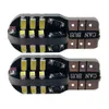 Sencart 2PCS T10 W5W 3014 SMD 24 LED 전구 백 백업 화이트 DC 12-16V