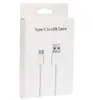 Met Retail Box Type C USB-kabel Sync Data Charging Charger Adapter voor Samsung S10 S9 S8 Plus Note 7 8 9 10 Huawei P10 P9 LG G5 Google Google