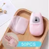 Portable Washing Hand Wipes Bath Travel Scented Slice Sheets Foaming Box Paper Soap Wholesale Drop Shipping Colorful GB889