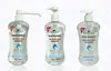 Pronto para Essence Hand Sanitizer Anti-Bacterial Air Seca sem água Adicionado Hidratantes Clear Ice 500ml