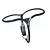Dispositivi di castità Maschio Femmina Pantaloni invisibili regolabili Dispositivo per cintura di castità Gabbia in acciaio inossidabile # R45