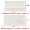 ELB016 one pair or Two pair Lash Paper Box fake eyelashes empty boxes eyelash color spare box with tray Logo free