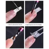 New Hot Sale Acrylic Fiberglass Nails Art Kit UV Gel Nail Polish Set Builder Nail Extension Kits