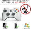 Wireless Controller for Xbox 360, 2.4GHZ Gamepad Joystick Controller Remote for Xbox 360 S Console & PC Windows 7,8,10 (White)