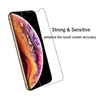 For iphone 12 11 mini Pro Max XS Max XR 8 Plus Tempered Glass Screen Protector 2.5D 9H with package For Samsung