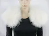 Echte struisvogelveer Fur Cape/Collar Wedding Party Black White Beige Red