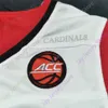 2020 Nova NCAA Louisville Jerseys 22 Igiehon College Basketball Jersey Branca Tamanho Youth Adulto Tudo costurado