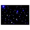 Strings LED Star Curtain Light Wedding Stage pano de pano de pano preto roupas LED para suprimentos de decoração