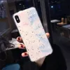 Custodia per telefono in marmo Bling in lamina d'oro per iPhone X XS Max XR Custodia morbida in TPU per iPhone 7 8 6 6s Plus Custodia geometrica glitterata