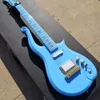 Diamond Series Prince Cloud Sky Blue Electric Guitar Alder Body, Maple Neck, Love Symbol Inlay, Gold Truss Rod Cover, Wrap Arround Tailpiece