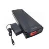 Batteria EU USA NO TAX 36V 10.4Ah 11ah 12Ah 13Ah 15ah 17ah portapacchi posteriore 250W 500W batterie agli ioni di litio per bicicletta elettrica con caricabatterie 42v.