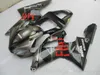 ZXmotor Hoge Kwaliteit Fairing Kit voor Yamaha R1 2000 2001 Zwart Grijze Vallen YZF R1 00 01 ER557