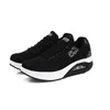 ホットセールフィットネスシューズ女性のスポーツ女性スイングウェッジプラットフォームZapatos Mujer Canvas Trainers Tenis Feminino Toning Shoing VB65