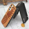 Factory Custom Grawerowanie Wzory Wood Case dla Nowy Iphone 11/11 Pro / 11 Pro Max / XR / XS / 7 Plus Pokrywa telefonu komórkowego Powrót Powłoka Szybka Wysyłka DHL