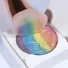 Nieuwe wilde regenboog Highlighter Mineral 3D Face Shimmer Bronzer Highlighter Makeup Rainbow Contouring TSLM1