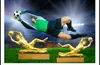 New World Year Best Goalkeeper Trophy Resin Trophy Cup Customized Souvenir Football Goalkeeper Gold Trophy Goalie