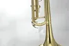 New MARGEWATE Bb Trumpet Brass Gold Lacquer Playing Musicla Instrument B Flat Bb Trumpet with Mouthpiece Free Shipping