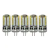 5PCS 5W G4 LED luci dimmerabili SMD 3014 lampadario di cristallo decorativo AC 220V