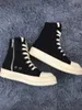 Hot Sale-grant sole Earth-Tone Vegan high top canvas sneaker trainer boots
