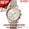 Drop Women's Two Watch MK5555 MK5556 MK5569 MK5708 MK5709 MK5735 MK5955 MK6206 MK6207 MK6222247U