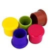 Free Shipping 5 Colors Silicone Wine Bottle Stopper Fresh Wine Bottle Cap Sealed Seasoning Bottle Stopper