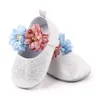 Ins new DIY Flower baby shoes glisten baby girl shoes cute infant shoes princess newborn shoe moccasins soft first walking shoe