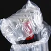 Free Shipping Air Filled Protective Wine Bottle Wrap Inflatable Air Cushion Column Bags with a free pump