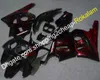 Kroppskit för Honda CBR400RR NC29 1990-1998 400RR CBR400 RR 400RR 90 91 92 93 94 95 96 97 98 Röd flamfeoking