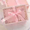 19 cm x 13 cm x 5 cm ropa de gran tamaño/ropa interior/calcetines embalaje caja de papel de regalo Kraft, caja de embalaje de regalo de ropa de regalo de papel