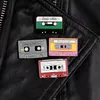 Classic Videotape enamel pin brooches for women Recording memories soft badge Vintage maiden Lapel pin Clothes bag jewelry 90s gifts