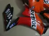 Wtrysk OEM Zestaw do sprawdzenia dla Honda CBR1000RR 2008-2011 Pomarańczowe czarne wróżki zestaw CBR1000RR 08 09 10 11 OT01