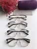 Partihandel - Brand Fashion Square Frame 0241 Oculos Occhiali Optiska glasögon Kvinnor Glasögon Män Glasögon de Sol 241o