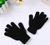 Unisex kış örme eldiven moda yetişkin düz renkli sıcak eldiven açık kadın sıcak kayak eldivenleri Noel hediyeleri da046