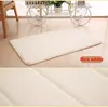 1 Pçs 40x60cm Tapete de banheiro para casa antiderrapante tapete de banho de lã coral macia tapete de espuma viscoelástica tapete de cozinha tapete de banheiro decoração
