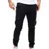 Men's Pants Mens Autumn Winter Casual Loose Trouser Cargo Slim Fit Fashion Combat Zipper Bottom Army Male199e