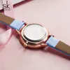 2022new Shengke marque mode montre à Quartz femmes filles montres de luxe horloge affaires femmes montre-bracelet cadeau de noël