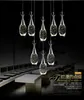 Moderne De Luxe Bouteille Led Lustres Éclairage Luminaria Lustre Cristal Salle À Manger Led Pendentif Lustre Lampe Led Suspension Lumière